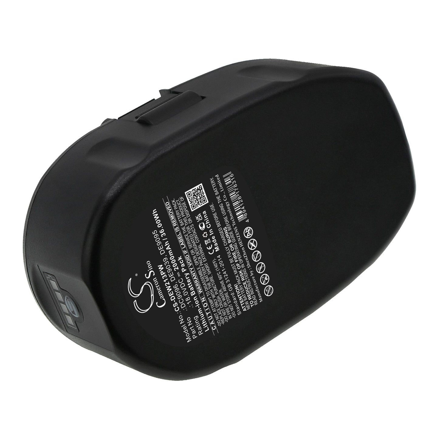 Replacement Battery for DeWalt  DC020 – Power Tools – 2000mAh / 36.00Wh / 18.0V