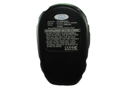 Replacement Battery for DeWalt  DC020 – Power Tools – 3000mAh / 54.00Wh / 18.0V