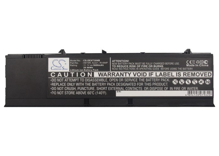Replacement Battery for DELL  Latitude XT3 – Notebook, Laptop – 3600mAh / 39.96Wh / 11.1V