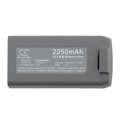 Replacement Battery for DJI  Mavic Mini 2 – Drones – 2250mAh / 17.33Wh / 7.7V