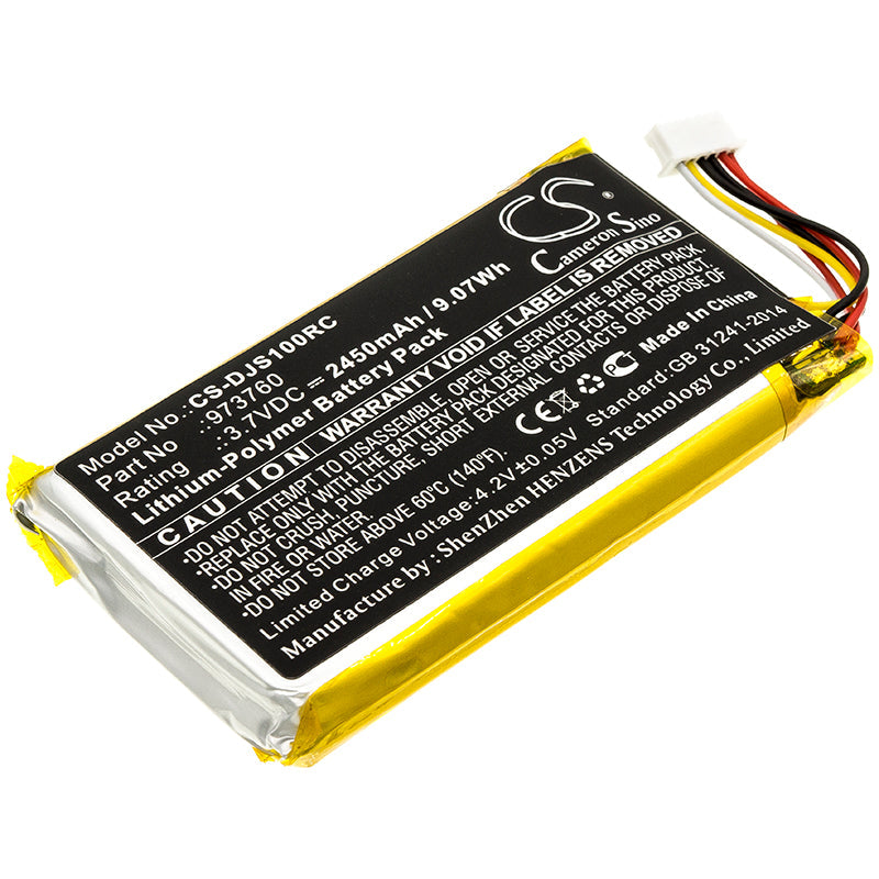 Replacement Battery for DJI  Mavic Air Remote Controller – Drones – 2450mAh / 9.07Wh / 3.7V