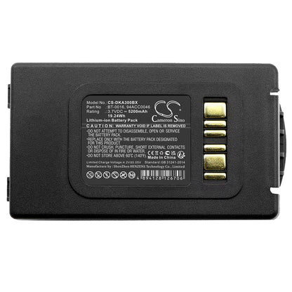 Replacement Battery for Datalogic  Skorpio X3 – Barcode Scanner – 5200mAh / 19.24Wh / 3.7V