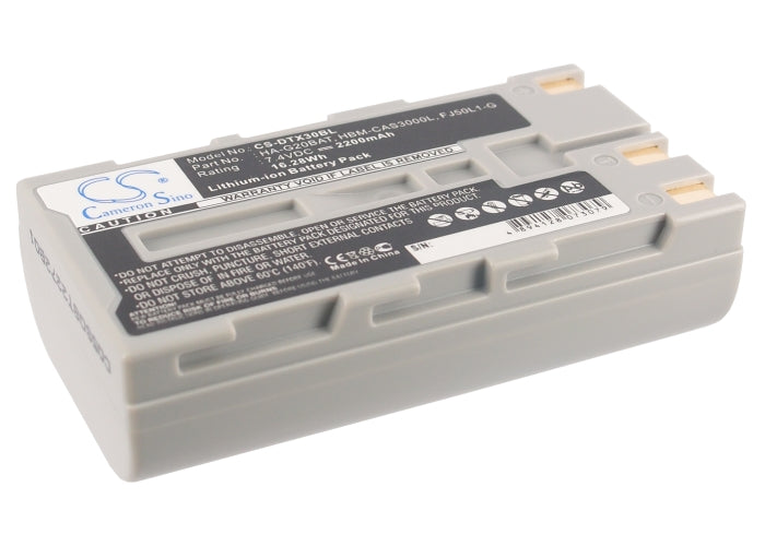 Replacement Battery for Casio  DT-X30 – Barcode Scanner – 2200mAh / 16.28Wh / 7.4V