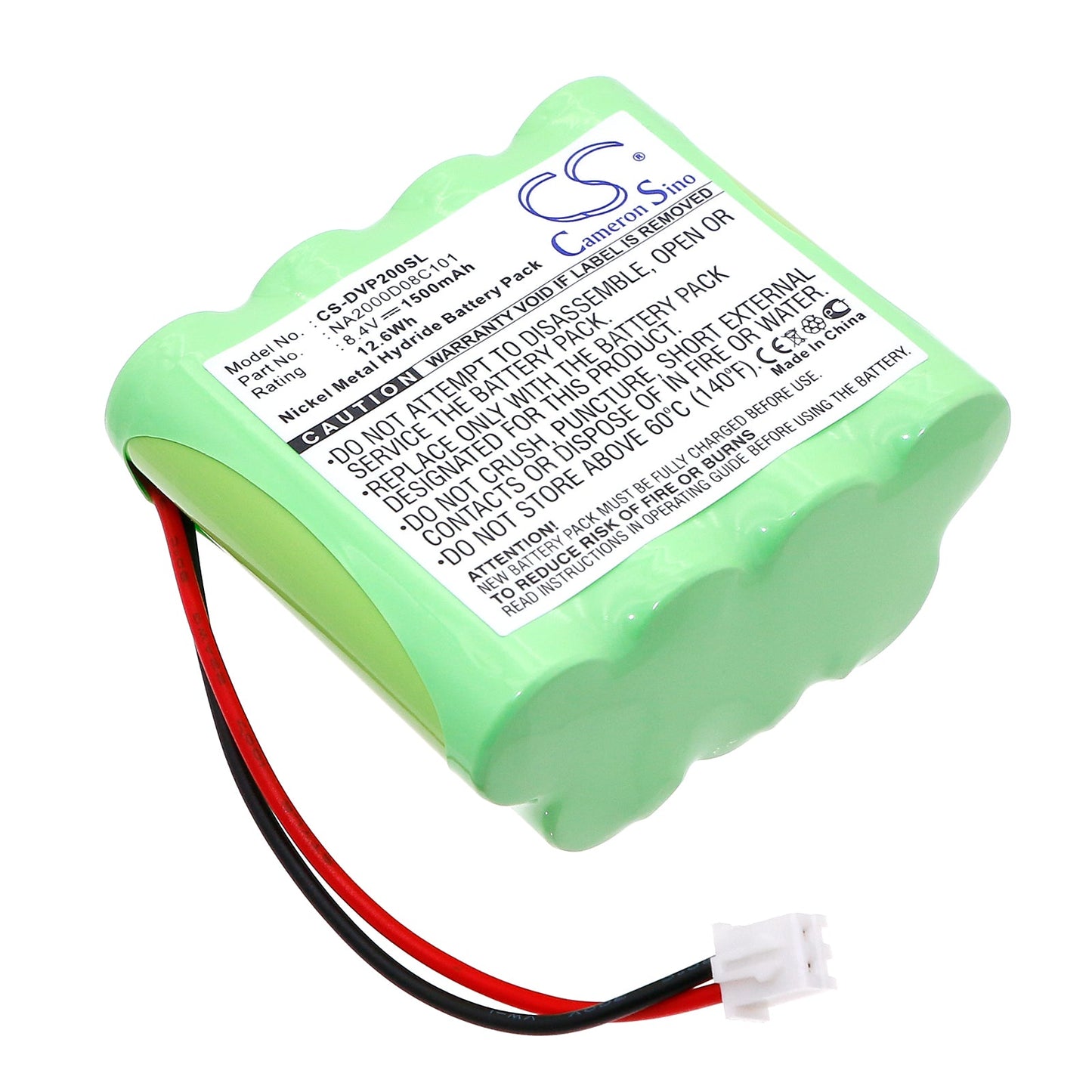 Replacement Battery for Dual  DAB 20 – DAB Digital – 1500mAh / 12.60Wh / 8.4V