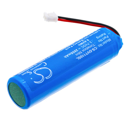 Replacement Battery for Divoom   Timebox Mini – 2600mAh / 9.62Wh