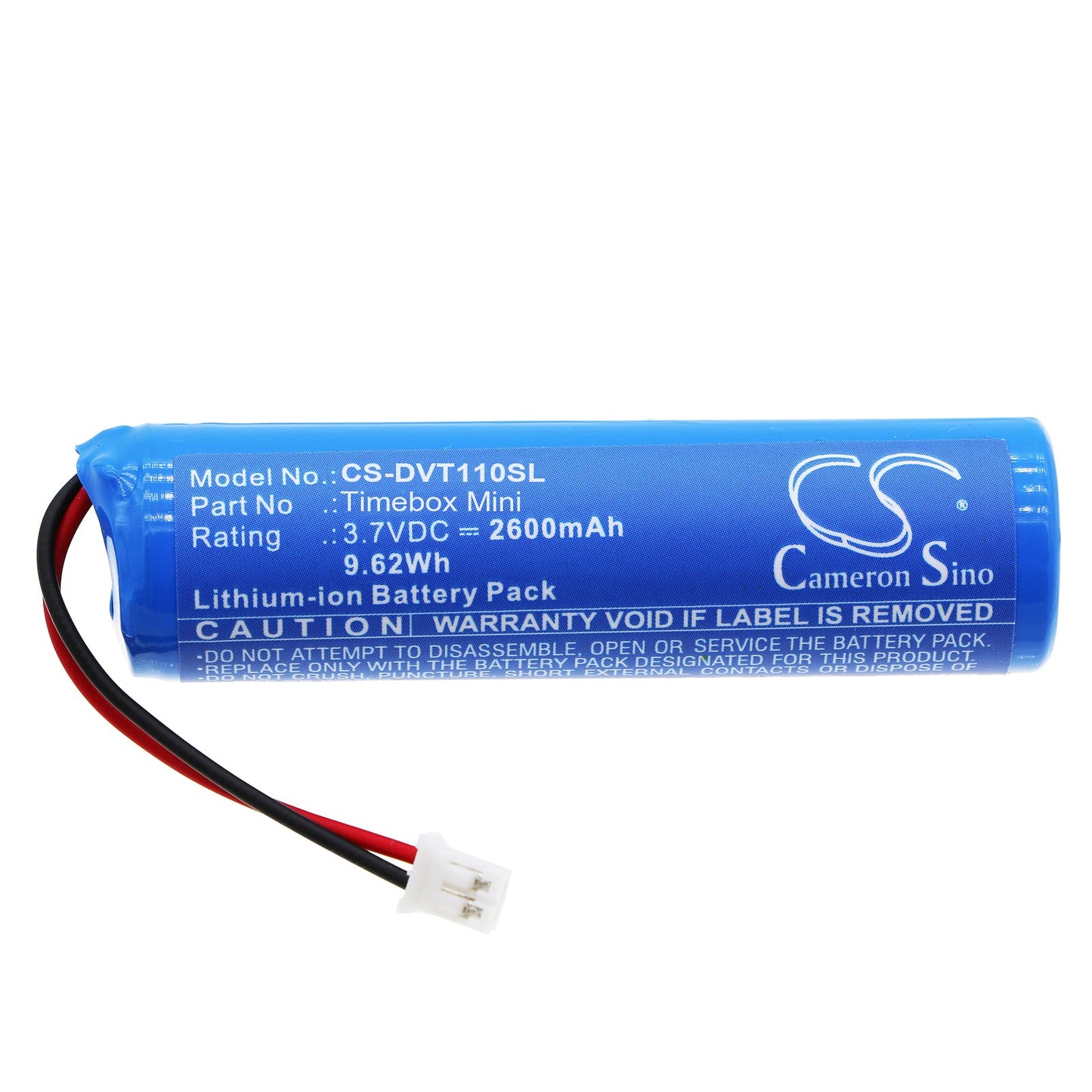 Replacement Battery for Divoom   Timebox Mini – Speaker – 2600mAh / 9.62Wh / 3.7V