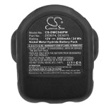 Replacement Battery for Würth 700900320 BS12A Power – 2000mAh / 24.00Wh