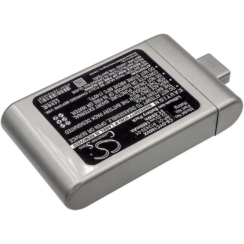 Replacement Battery for Dyson  D12 Cordless Vacuum – Vacuum – 1400mAh / 31.08Wh / 22.2V