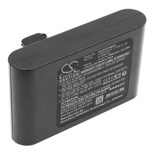 Replacement Battery for Dyson DC30, DC30 White, DC35 – 1500mAh / 22.20Wh