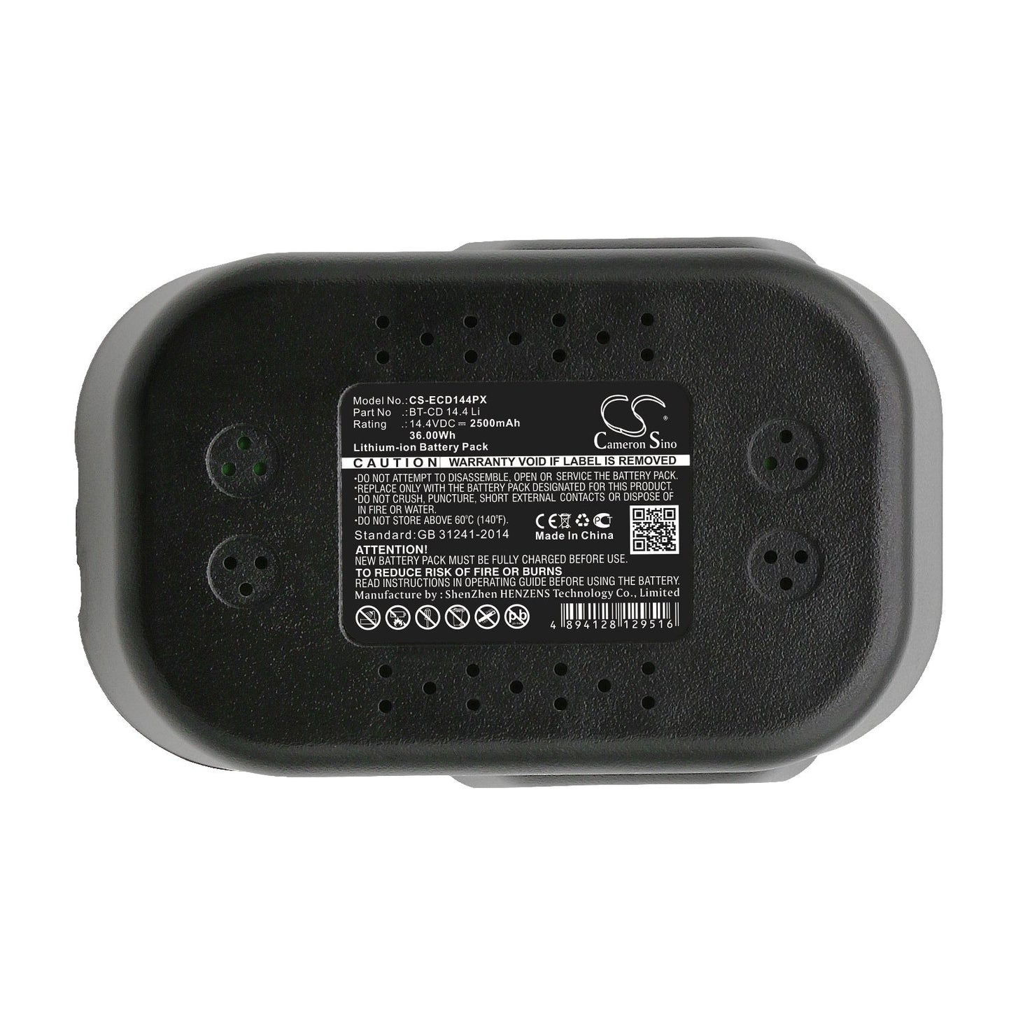 Replacement Battery for Einhell  BT-CD 14.4 Li – Power Tools – 2500mAh / 36.00Wh / 14.4V