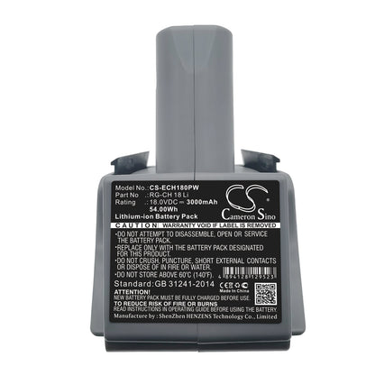 Replacement Battery for Einhell  RG-CH 18 Li – Power Tools – 3000mAh / 54.00Wh / 18.0V