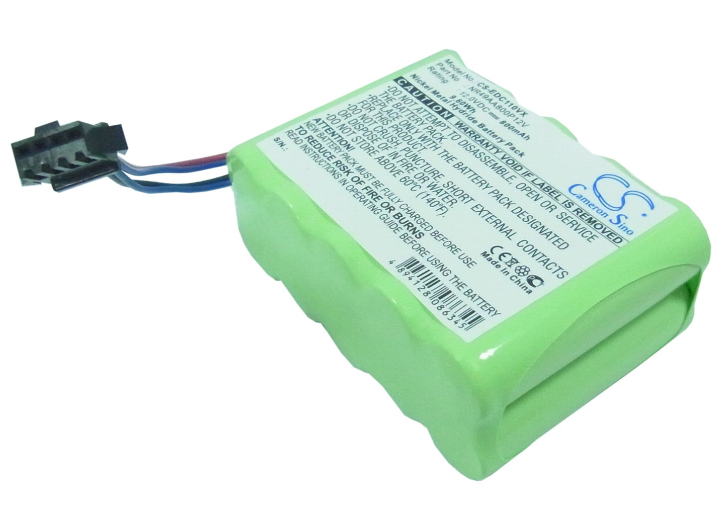 Replacement Battery for Ecovacs  Deebot CEN30 – Vacuum – 800mAh / 9.60Wh / 12.0V