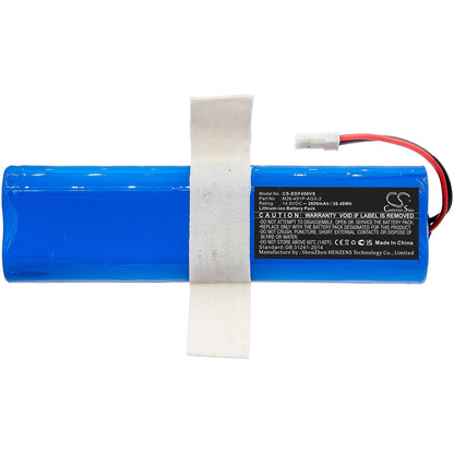 Replacement Battery for Ecovacs  Deebot DF45 – Vacuum – 2600mAh / 38.48Wh / 14.8V