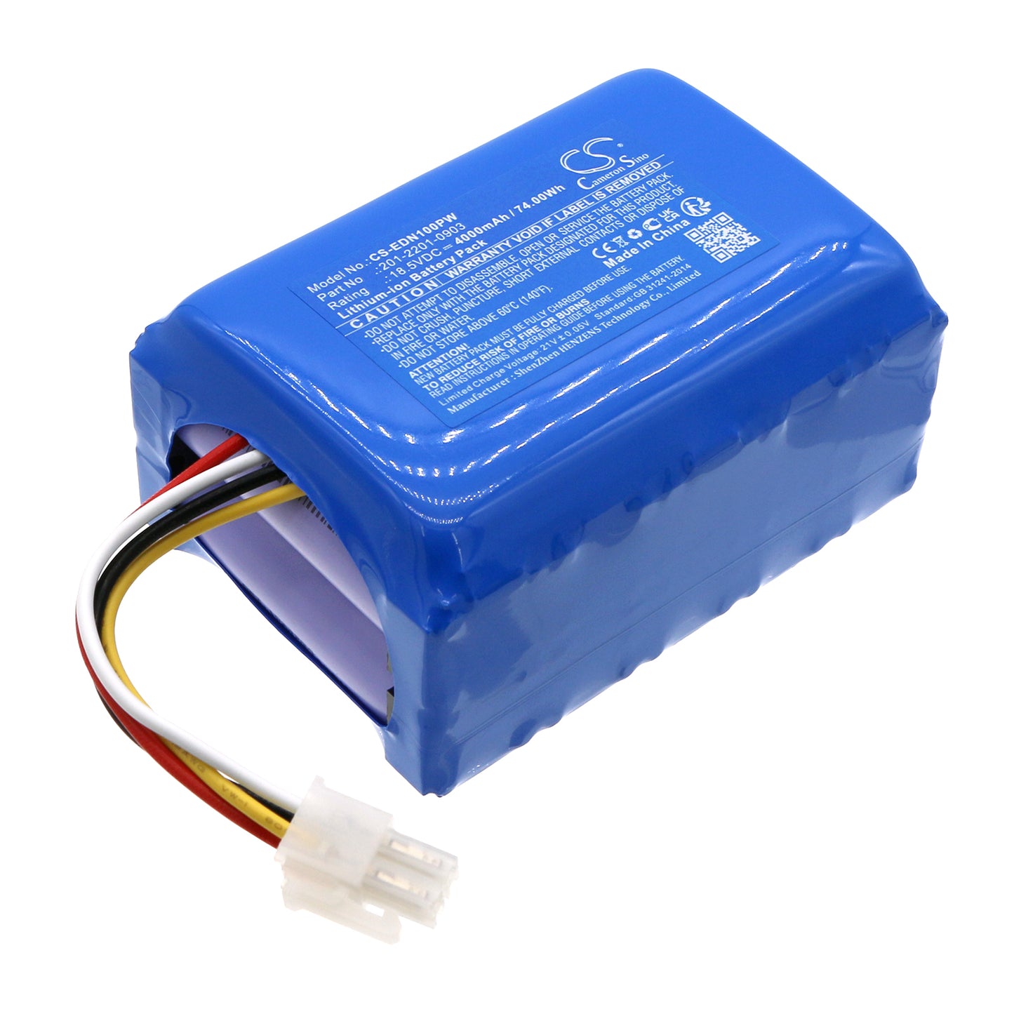 Replacement Battery for Ecovacs G1-800 GOAT G1, GOAT G1 1600, – 4000mAh / 74.00Wh
