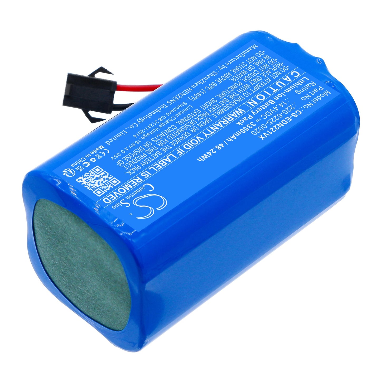 Replacement Battery for Ecovacs  D83 – Vacuum – 3350mAh / 48.24Wh / 14.4V