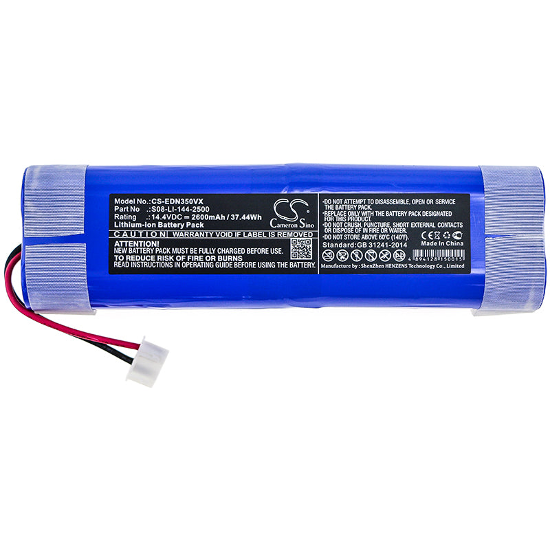 Replacement Battery for Ecovacs Deebot DJ35, Deebot DJ36, Deebot DK35, – 2600mAh / 37.44Wh