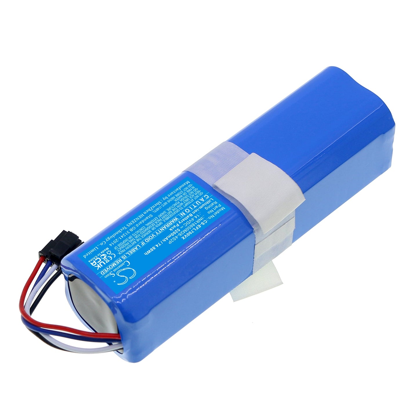 Replacement Battery for Eufy  L70 Hybrid – Vacuum – 5200mAh / 74.88Wh / 14.4V