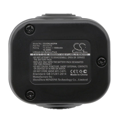 Replacement Battery for Einhell  BT-CD 10.8/3 LI – Power Tools – 1500mAh / 16.20Wh / 10.8V