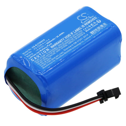 Replacement Battery for Elfbot  C1 – Vacuum – 2600mAh / 38.48Wh / 14.8V