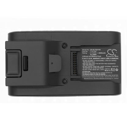 Replacement Battery for Electrolux  Progress POP5-21TG – Vacuum – 2000mAh / 43.20Wh / 21.6V