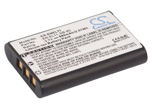 Replacement Battery for RICOH  Ricoh R50 – Camera – 680mAh/2.5Wh / 3.7V