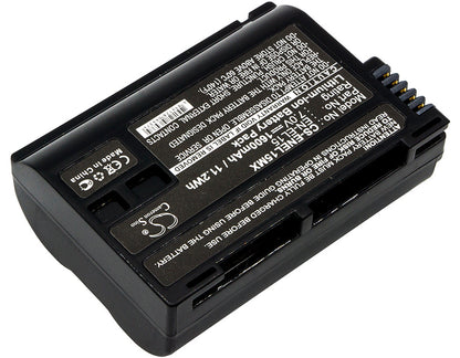 Replacement Battery for Nikon  1 V1 – Camera – 1600mAh / 11.20Wh / 7.0V