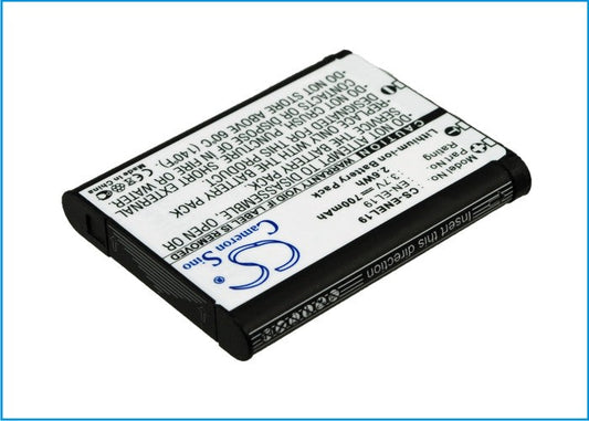 Replacement Battery for NIKON  Coolpix S100 – Camera – 700mAh / 2.59Wh / 3.7V