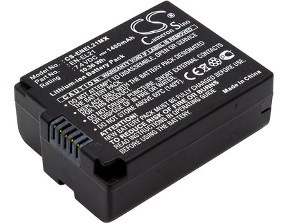 Replacement Battery for Nikon  1 V2 – Camera – 1400mAh / 10.36Wh / 7.4V