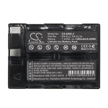 Replacement Battery for NIKON  D100 – Camera – 1300mAh / 7.4V