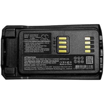 Replacement Battery for Nokia  THR9 – Two-Way Radio – 5700mAh / 21.09Wh / 3.7V