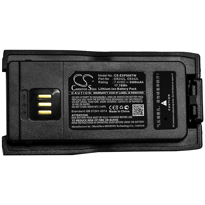 Replacement Battery for VIG  VR8810 – Two-Way Radio – 2400mAh / 17.76Wh / 7.4V