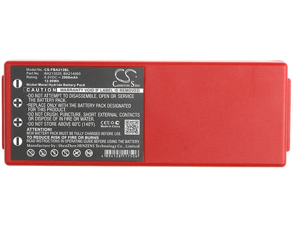 Replacement Battery for HBC  BA14061 – Crane Remote Control – 2000mAh / 12.00Wh / 6.0V