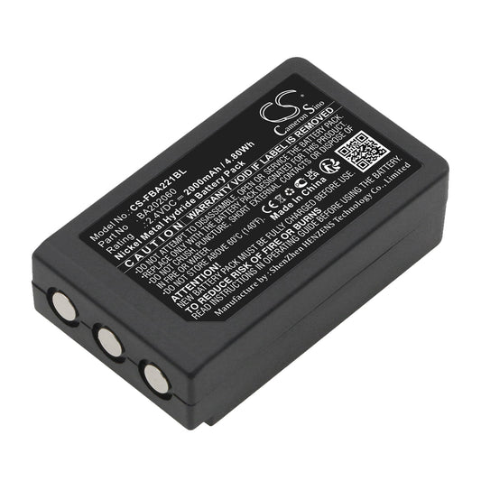Replacement Battery for HBC  Patrol S – Crane Remote Control – 2000mAh / 4.80Wh / 2.4V