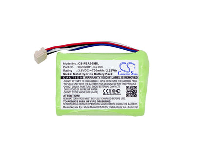 Replacement Battery for HBC  Cubix – Crane Remote Control – 700mAh / 2.52Wh / 3.6V