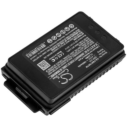 Replacement Battery for YAESU  FT-70D – Two-Way Radio – 1800mAh / 13.32Wh / 7.4V