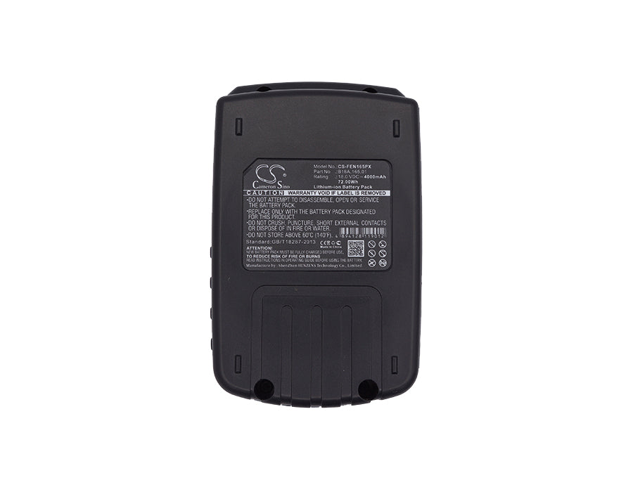 Replacement Battery for FEIN  ABS 18 – Power Tools – 4000mAh / 72.00Wh / 18.0V