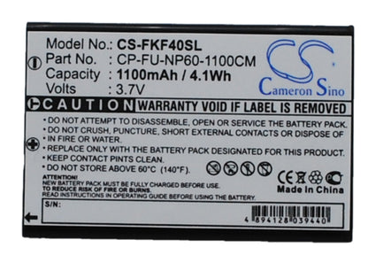 Replacement Battery for Falk  CROSS – GPS, Navigator – 1100mAh/4.07Wh / 3.7V