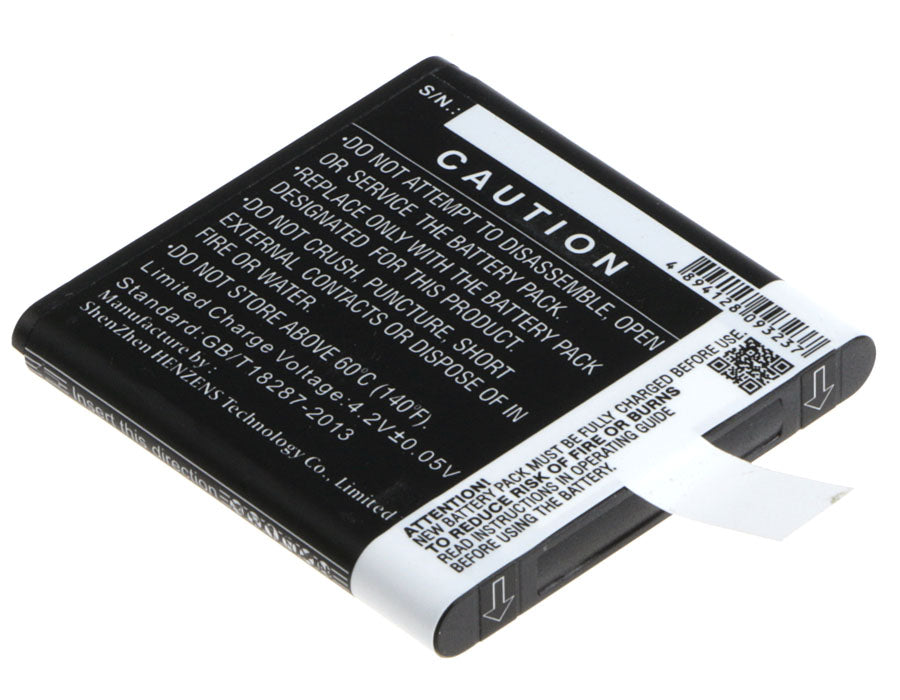 Replacement Battery for Falk  IBEX 25 – GPS, Navigator – 1800mAh / 6.66Wh / 3.7V