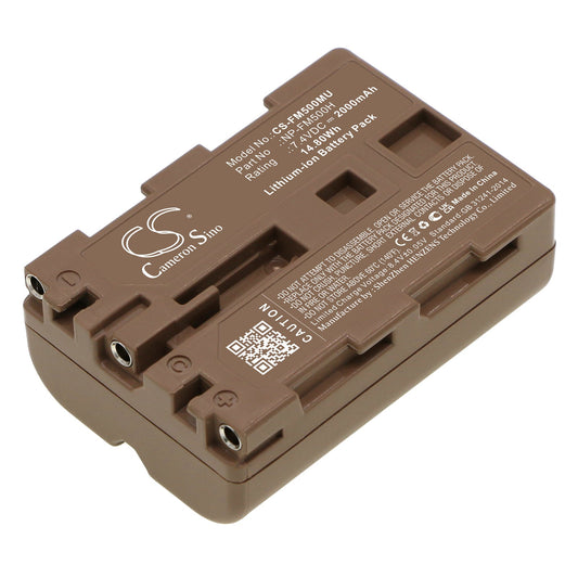 Replacement Battery for Sony  alpha DSLR-A100 – Camera – 2000mAh / 14.80Wh / 7.4V