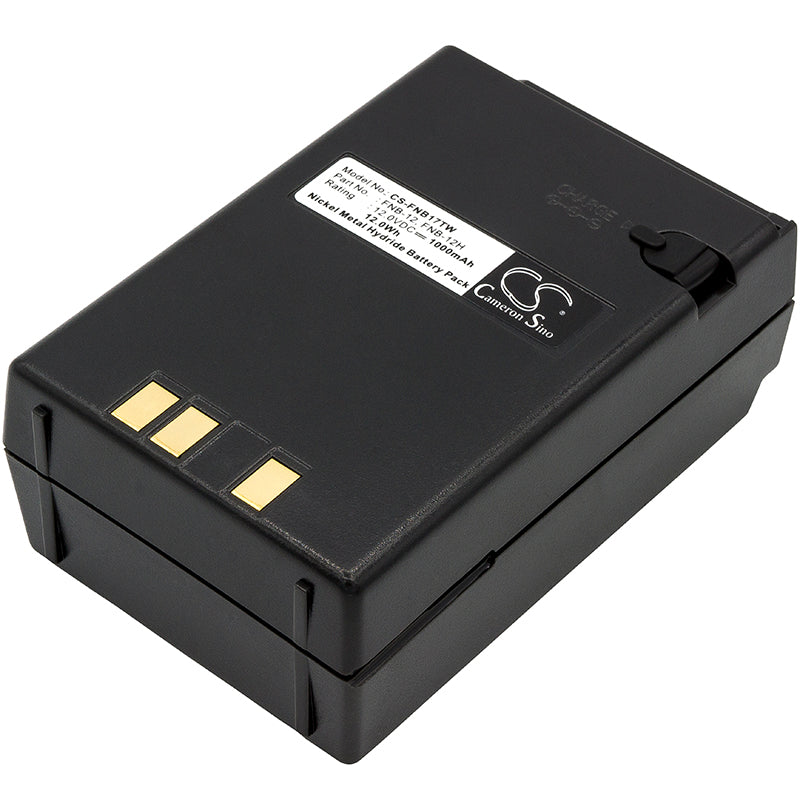 Replacement Battery for Vertex  FT-23R – Two-Way Radio – 1000mAh/12.0Wh / 12.0V