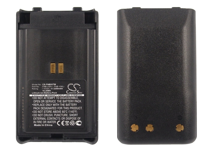 Replacement Battery for YAESU  VX350 – Two-Way Radio – 2200mAh/16.28Wh / 7.4V