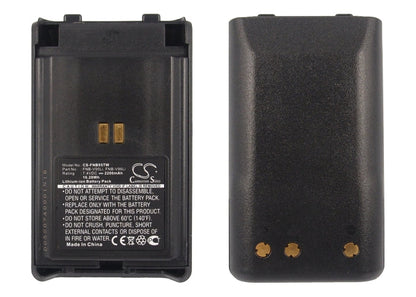 Replacement Battery for YAESU  VX350 – Two-Way Radio – 2200mAh/16.28Wh / 7.4V
