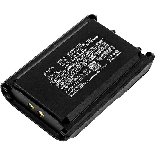 Replacement Battery for YAESU  VX-230 – Two-Way Radio – 2600mAh / 19.24Wh / 7.4V