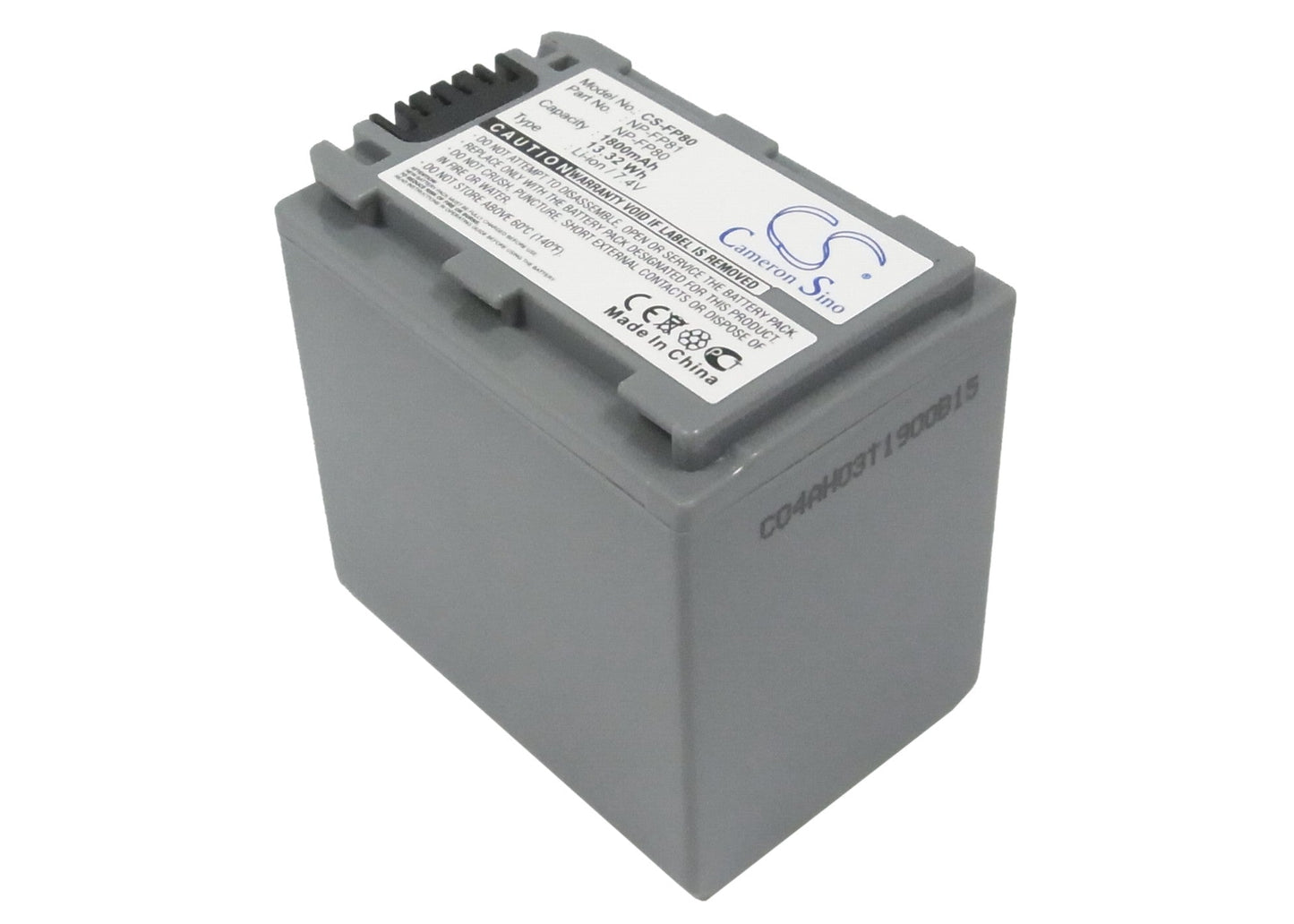 Replacement Battery for Sony  DCR-30 – Camera – 1800mAh / 7.4V