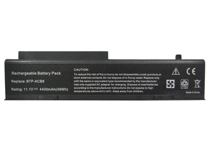 Replacement Battery for Fujitsu  Amilo A1650 – Notebook, Laptop – 4400mAh / 47.52Wh / 10.8V