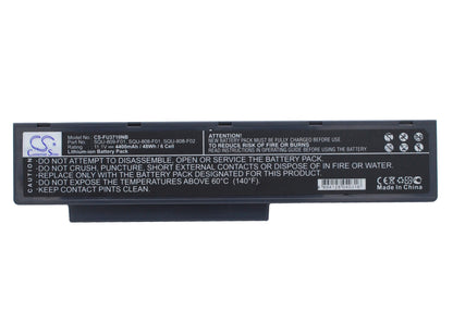 Replacement Battery for Fujitsu  Amilo Li3710 – Notebook, Laptop – 4400mAh / 48.84Wh / 11.1V