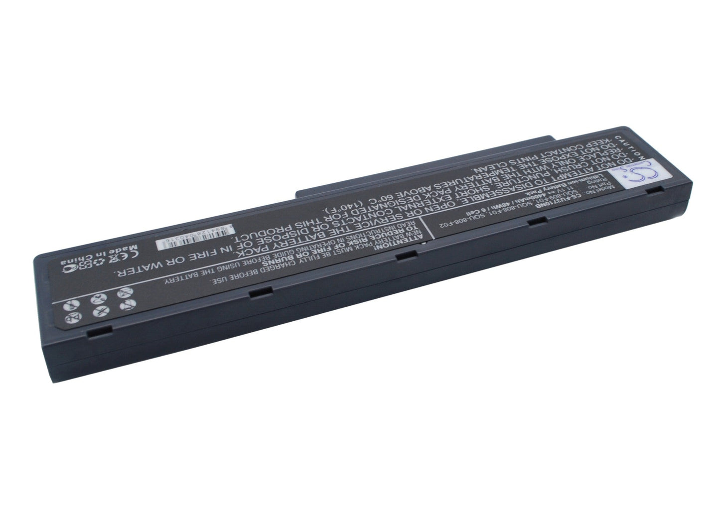 Replacement Battery for Fujitsu  Amilo Li3710 – Notebook, Laptop – 4400mAh / 48.84Wh / 11.1V