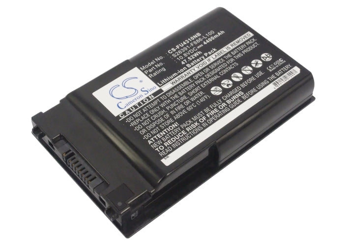 Replacement Battery for Fujitsu  LifeBook T1010 – Notebook, Laptop – 4400mAh / 47.52Wh / 10.8V