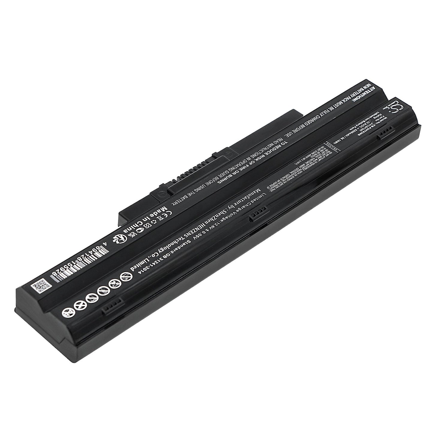 Replacement Battery for Fujitsu  LifeBook SH782 – Notebook, Laptop – 5200mAh / 56.16Wh / 10.8V
