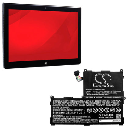 Replacement Battery for Fujitsu  Stylistic Q704 – Notebook, Laptop – 4150mAh / 44.82Wh / 10.8V